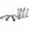 Концевик SHIMANO алюминиевый для троса тормоза, 100 штук Y62098040