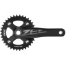 Система SHIMANO ZEE, M645, 165 мм, 36T с кареткой для 83 мм EFCM645AA6X
